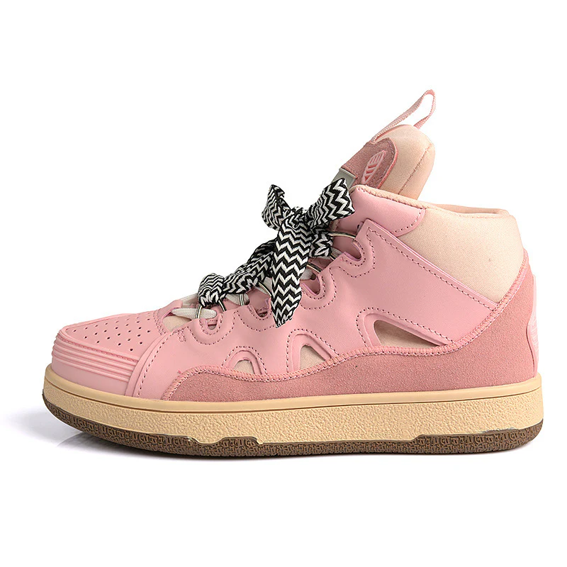 Damen Sportliche High-Top Sneakers mit elastischem Schnürsystem Heidi Mode - Image 7