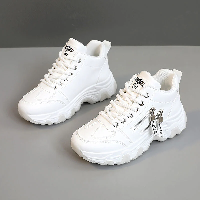 Damen Sportliche High-Top Sneakers mit ergonomischer Dämpfung und robustem Obermaterial Heidi Mode - Image 7