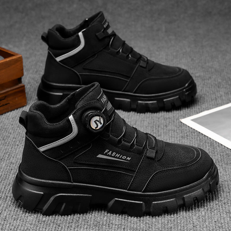 Damen Sportliche High-Top Sneakers mit funktionalem Schnellschnürsystem Heidi Mode - Image 3