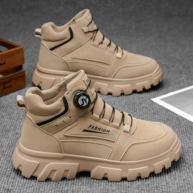 Damen Sportliche High-Top Sneakers mit funktionalem Schnellschnürsystem Heidi Mode - Image 7