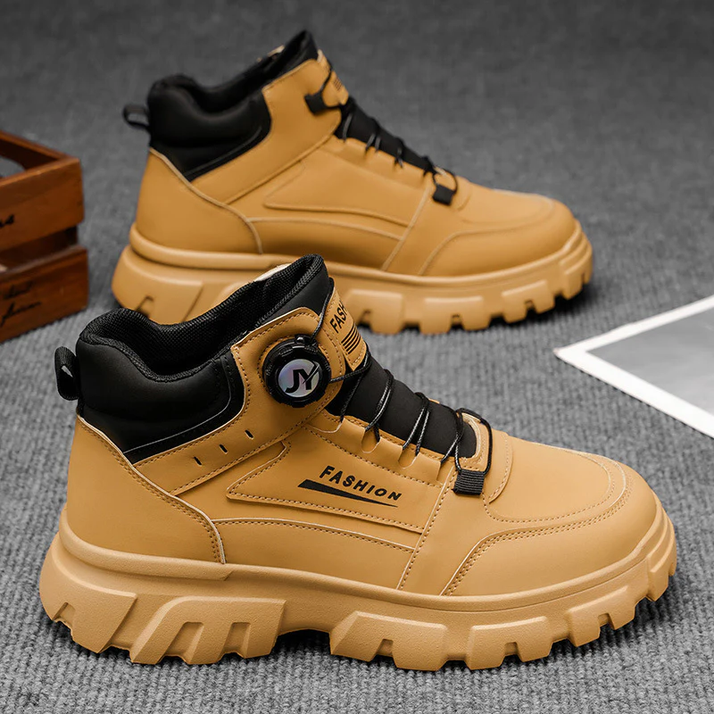 Damen Sportliche High-Top Sneakers mit funktionalem Schnellschnürsystem Heidi Mode - Image 8