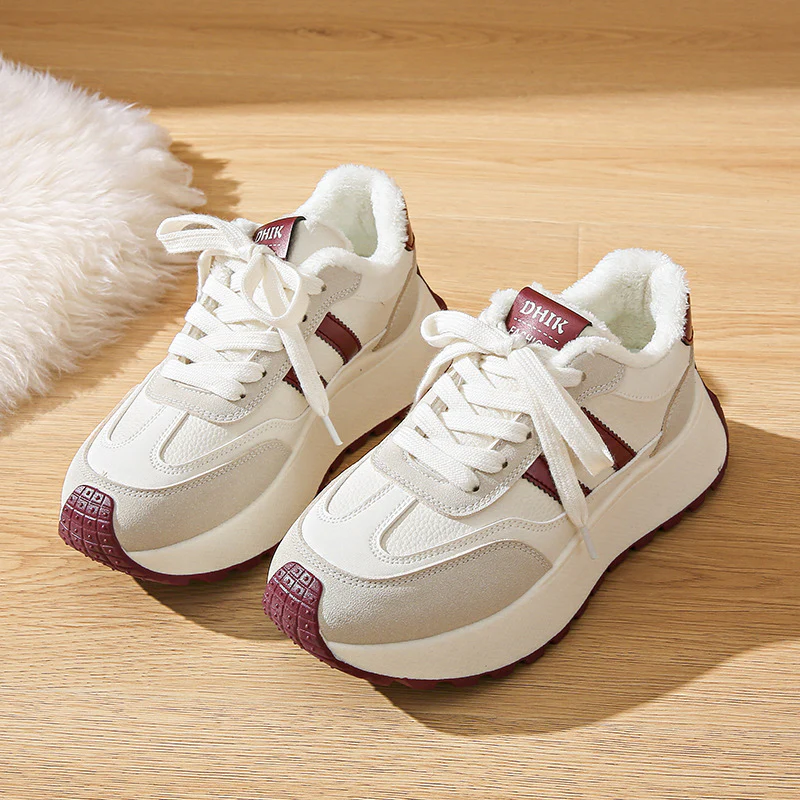 Damen Sportliche High-Top Sneakers mit gefüttertem Innenbereich Heidi Mode - Image 2