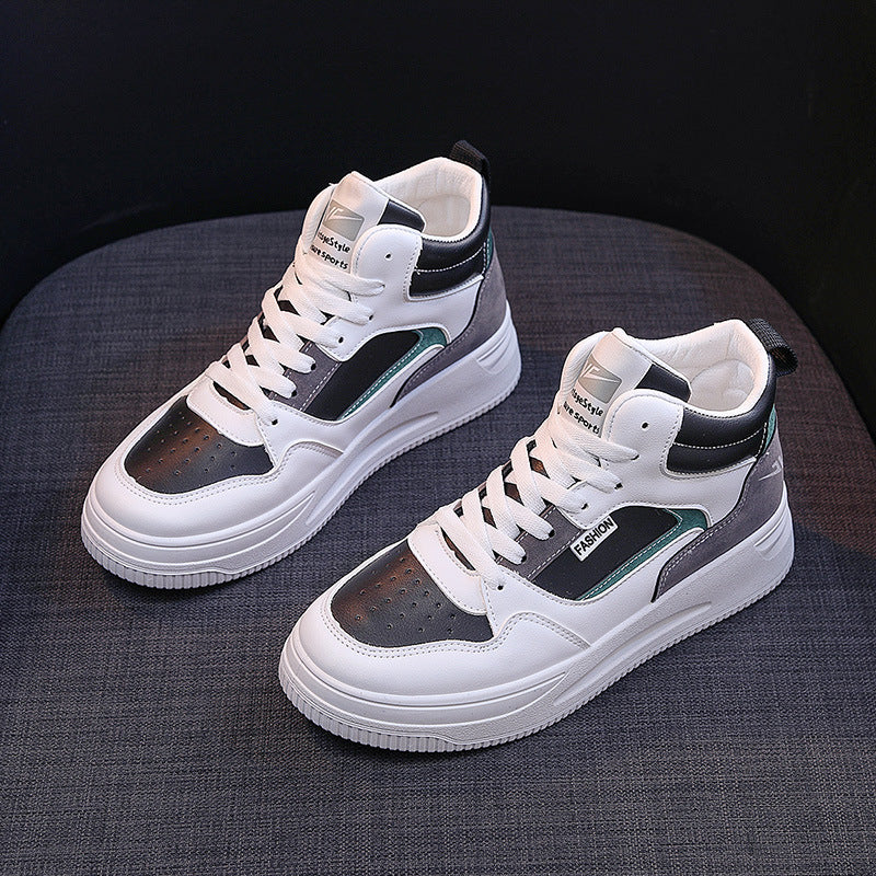 Damen Sportliche High-Top Sneakers mit gepolsterter Innensohle und rutschfester Sohle Heidi Mode - Image 6