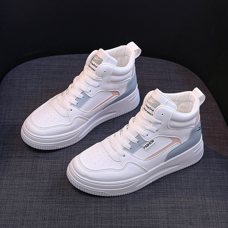 Damen Sportliche High-Top Sneakers mit gepolsterter Innensohle und rutschfester Sohle Heidi Mode - Image 7
