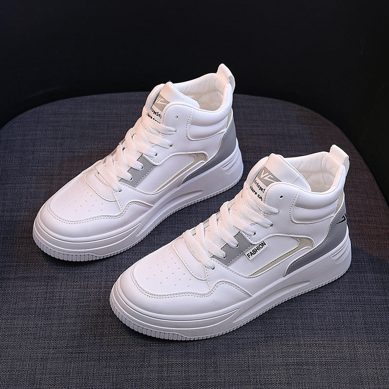 Damen Sportliche High-Top Sneakers mit gepolsterter Innensohle und rutschfester Sohle Heidi Mode - Image 8