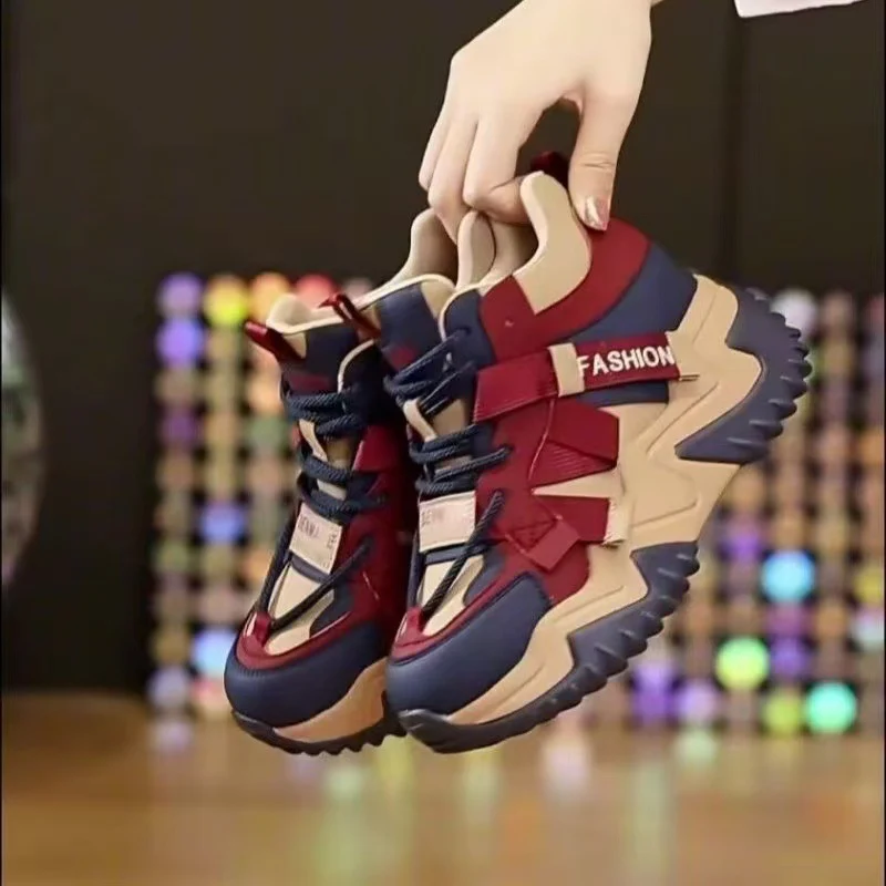 Damen Sportliche High-Top Sneakers mit herausragender Dämpfung und modischem Design Heidi Mode - Image 4
