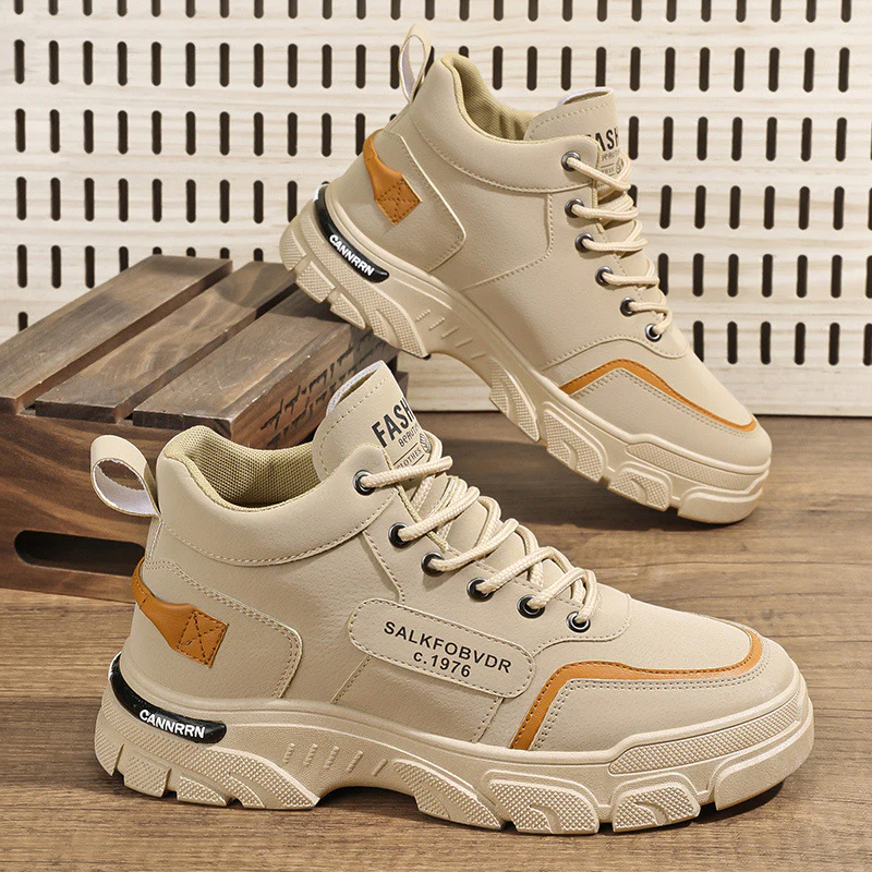Damen Sportliche High-Top Sneakers mit hochwertiger Dämpfung und rutschfestem Sohlenprofil Heidi Mode - Image 4
