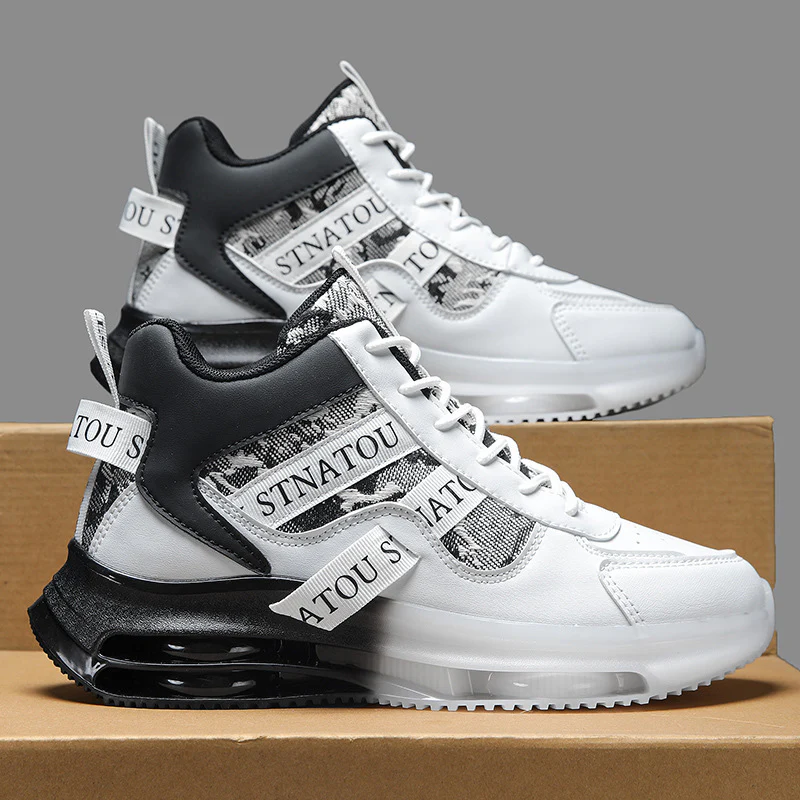 Damen Sportliche High-Top Sneakers mit innovativem Air-Sohlen-System Heidi Mode - Image 6