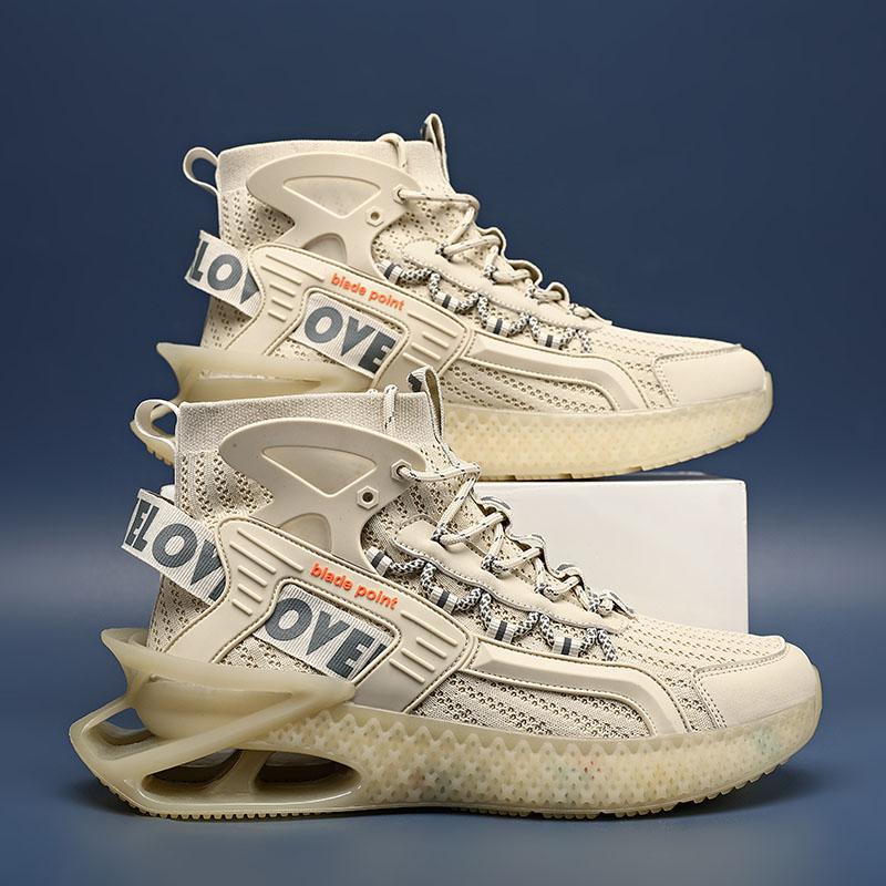 Damen Sportliche High-Top Sneakers mit innovativem Dämpfungssystem Heidi Mode - Image 2