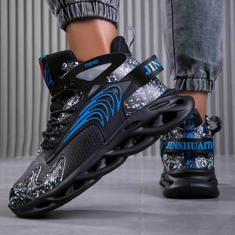 Damen Sportliche High-Top Sneakers mit innovativem Dämpfungssystem und stylishem Design Heidi Mode - Image 2