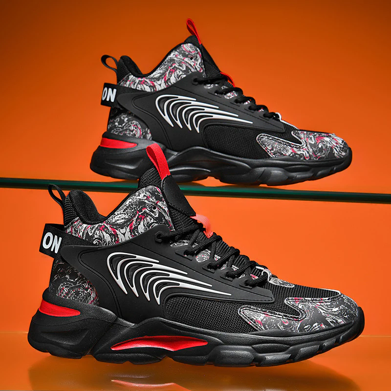 Damen Sportliche High-Top Sneakers mit innovativem Design Heidi Mode - Image 3