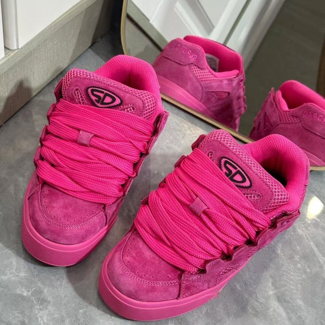 Damen Sportliche High-Top Sneakers mit innovativen Schnürsystem und dämpfender Sohle Heidi Mode