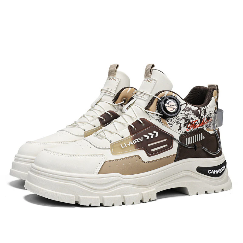 Damen Sportliche High-Top Sneakers mit innovativer Schnürtechnologie und robustem Sohlenprofil Heidi Mode - Image 5