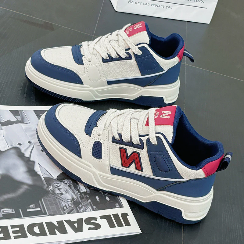 Damen Sportliche High-Top Sneakers mit modischem Design und atmungsaktiver Oberflächenstruktur Heidi Mode - Image 7