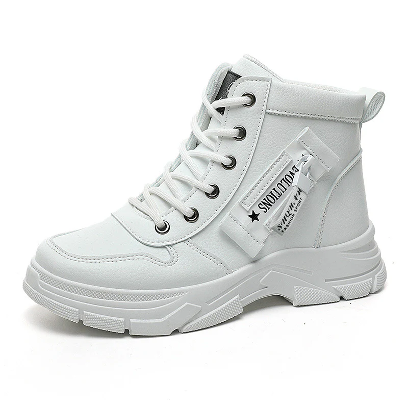 Damen sportliche High-Top Sneakers mit modischem Design und dämpfender Sohle Heidi Mode - Image 5