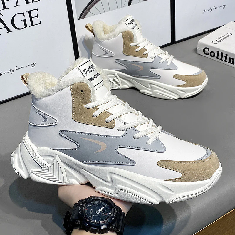 Damen Sportliche High-Top Sneakers mit modischer Dämpfungstechnologie Heidi Mode - Image 3
