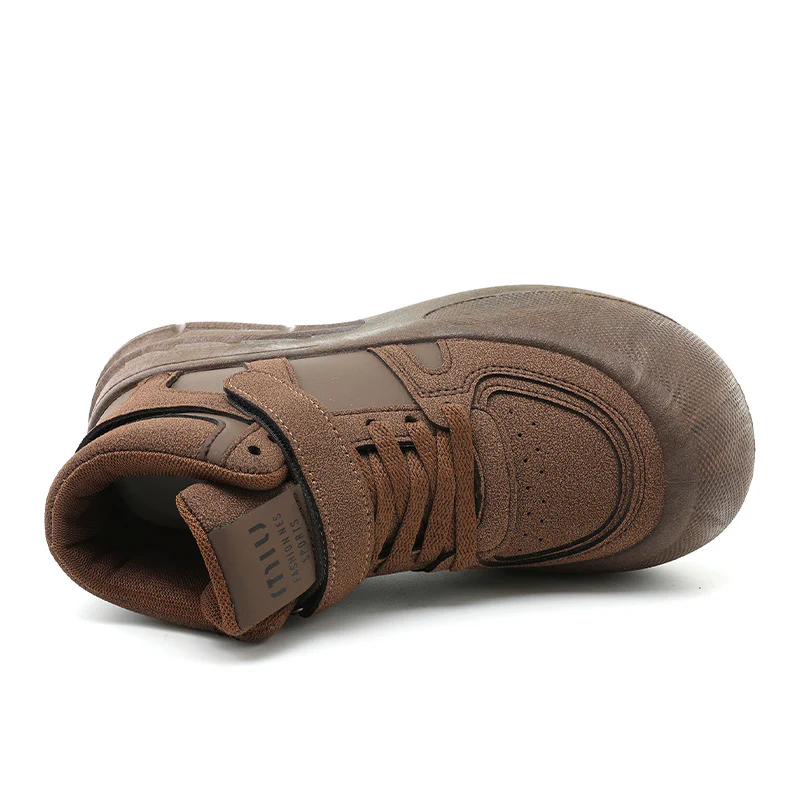 Damen Sportliche High-Top Sneakers mit praktischem Klettverschluss und strapazierfähigem Obermaterial Heidi Mode - Image 2