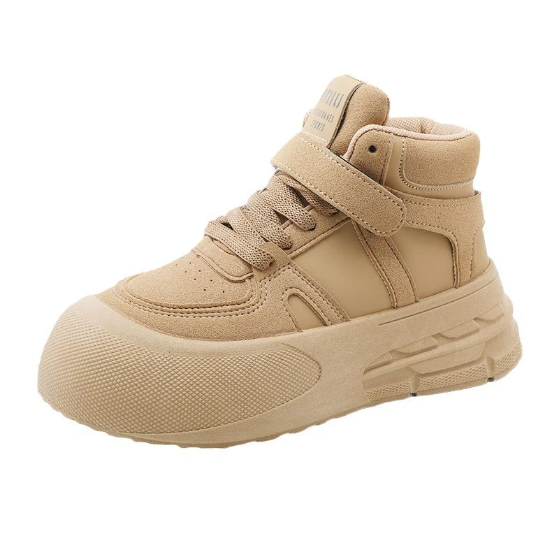 Damen Sportliche High-Top Sneakers mit praktischem Klettverschluss und strapazierfähigem Obermaterial Heidi Mode - Image 5