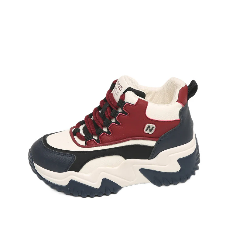 Damen Sportliche High-Top Sneakers mit robustem Profil und dynamischem Design Heidi Mode - Image 5
