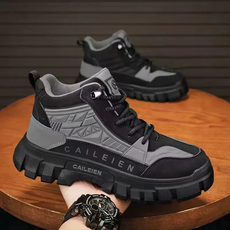 Damen Sportliche High-Top Sneakers mit robuster und rutschfester Sohle Heidi Mode - Image 6