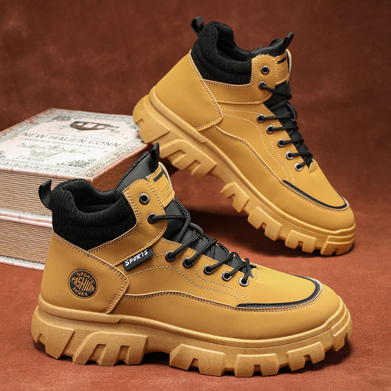 Damen Sportliche High-Top Sneakers mit rutschfester Sohle und dämpfendem Profil Heidi Mode - Image 4