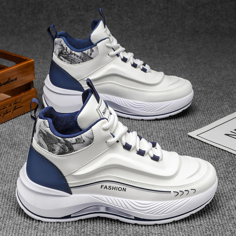 Damen Sportliche High-Top Sneakers mit rutschfester Sohle und modischem Design Heidi Mode - Image 3