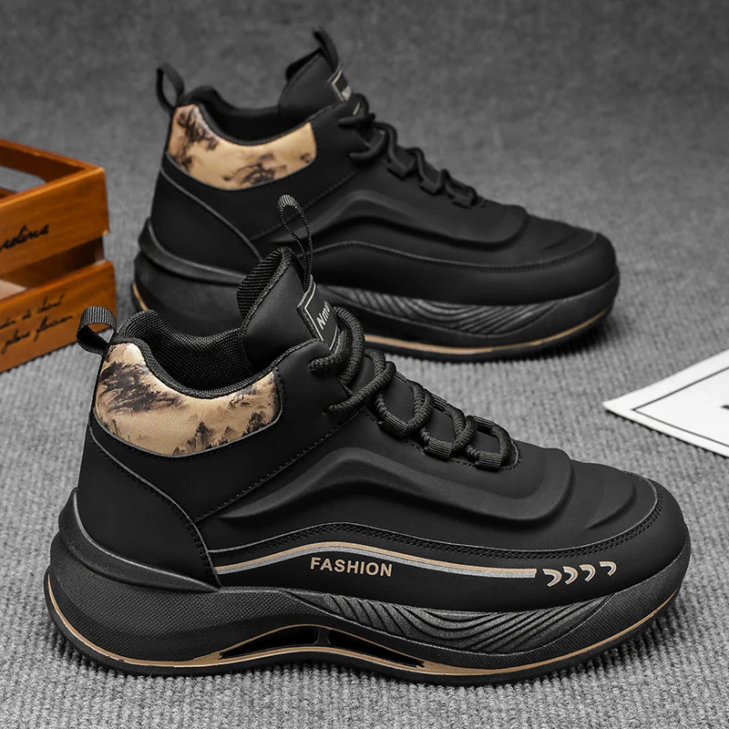 Damen Sportliche High-Top Sneakers mit rutschfester Sohle und modischem Design Heidi Mode - Image 6