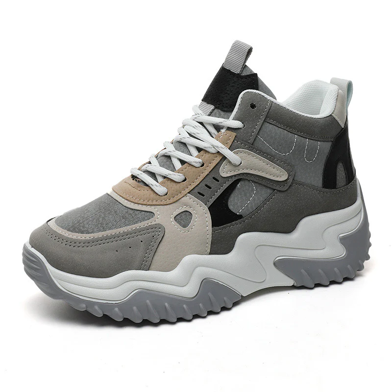 Damen sportliche High-Top Sneakers mit starkem Dämpfungssystem und strapazierfähigem Obermaterial Heidi Mode - Image 5