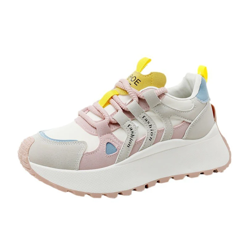 Damen Sportliche High-Top Sneakers mit trendiger Dämpfung und atmungsaktiver Oberflächenstruktur Heidi Mode - Image 5