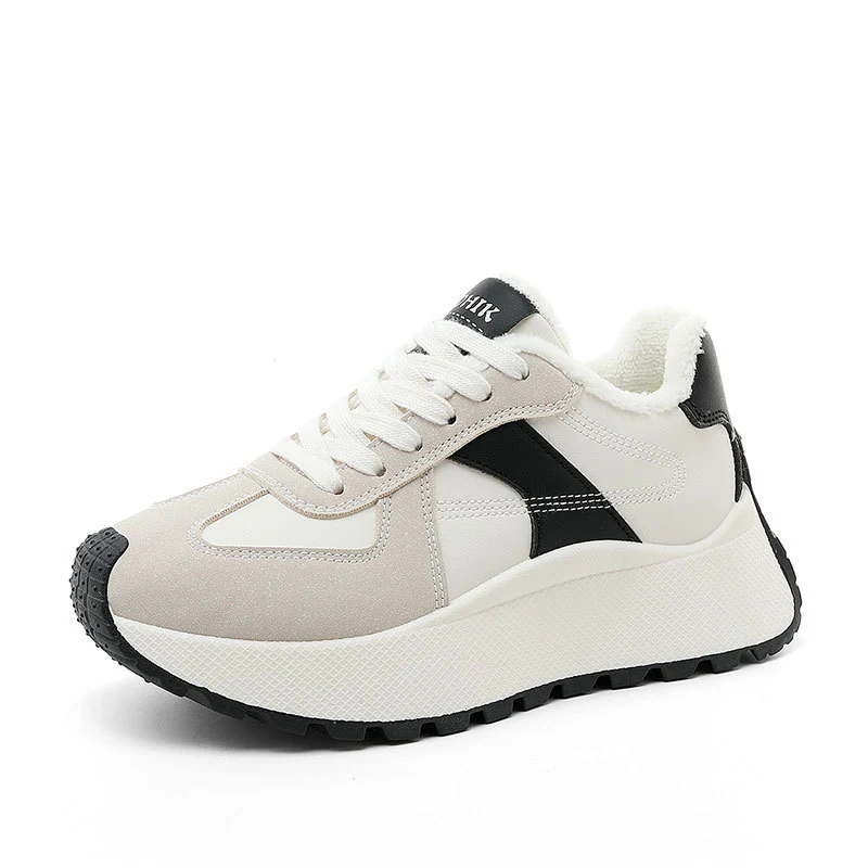 Damen Sportliche High-Top Sneakers mit warmem Fleece-Futter Heidi Mode - Image 5