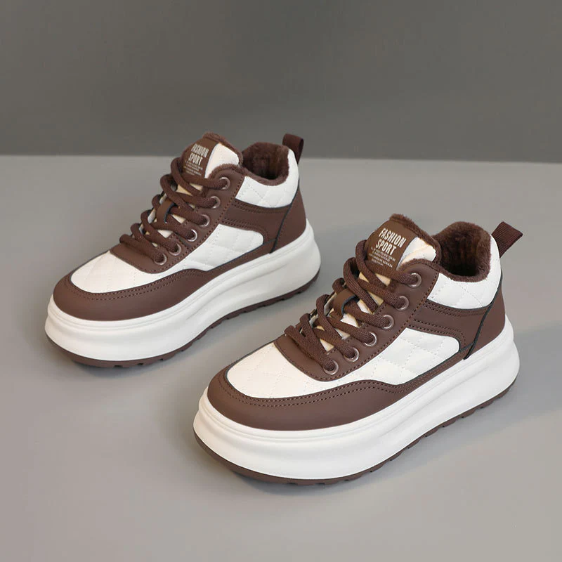 Damen Sportliche High-Top Sneakers mit Weichfutter und rutschfester Sohle Heidi Mode - Image 6