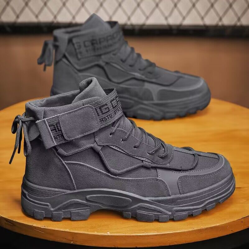 Damen Sportliche High-Top Stiefel mit robustem Sohlenprofil Heidi Mode - Image 2