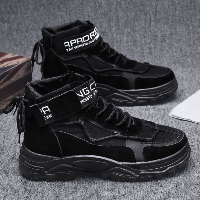 Damen Sportliche High-Top Stiefel mit robustem Sohlenprofil Heidi Mode - Image 6