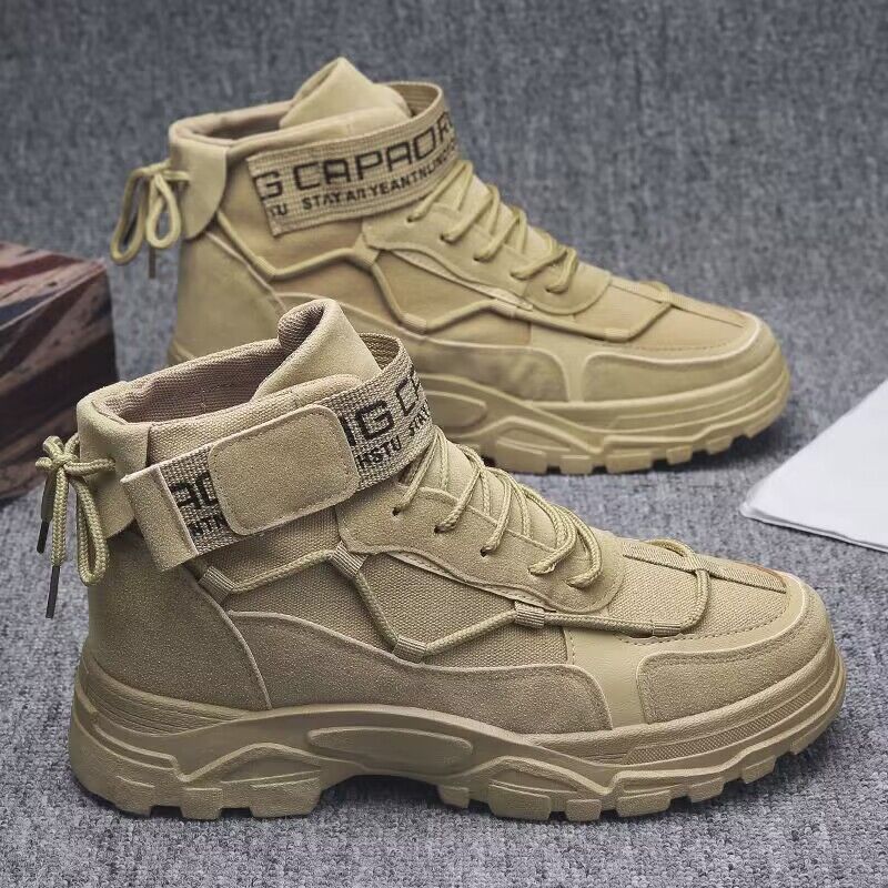 Damen Sportliche High-Top Stiefel mit robustem Sohlenprofil Heidi Mode - Image 7
