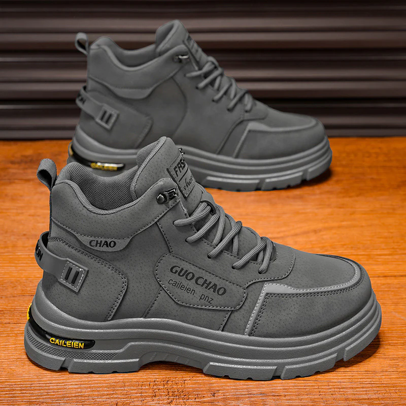 Damen Sportliche High-Top Stiefel mit rutschfester Sohle und verstärkter Dämpfung Heidi Mode - Image 3