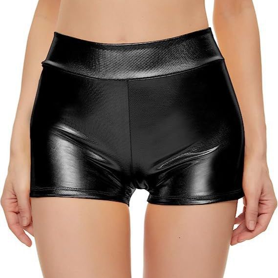 Damen Sportliche Hochbund Shorts Heidi-Mode - Image 6