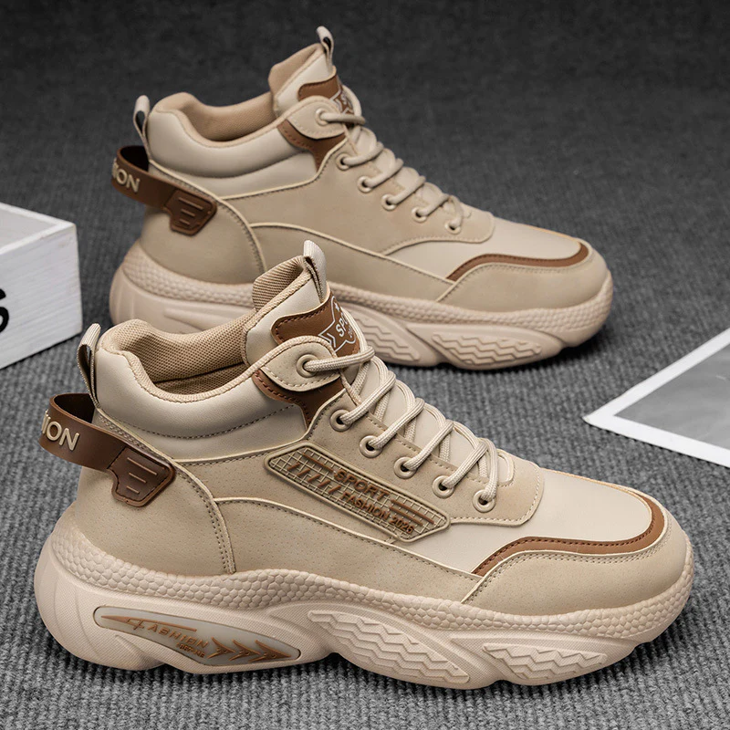 Damen Sportliche hochgeschnittene Sneakers mit verstärkter Dämpfung Heidi Mode - Image 3