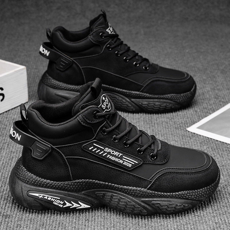 Damen Sportliche hochgeschnittene Sneakers mit verstärkter Dämpfung Heidi Mode - Image 4