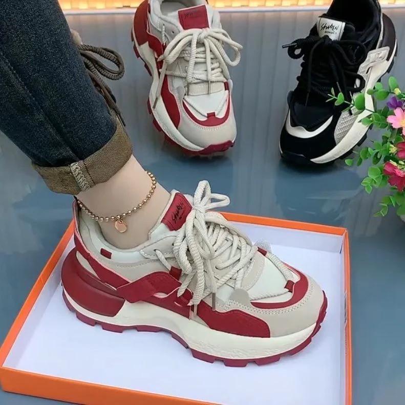 Damen Sportliche Hochleistungs-Sneaker mit stoßdämpfendem Sohlenprofil und atmungsaktiver Mesh-Oberfläche Heidi Mode - Image 4