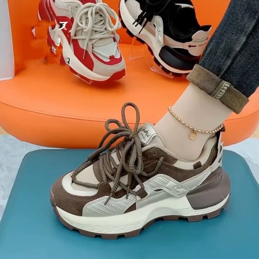 Damen Sportliche Hochleistungs-Sneaker mit stoßdämpfendem Sohlenprofil und atmungsaktiver Mesh-Oberfläche Heidi Mode - Image 7