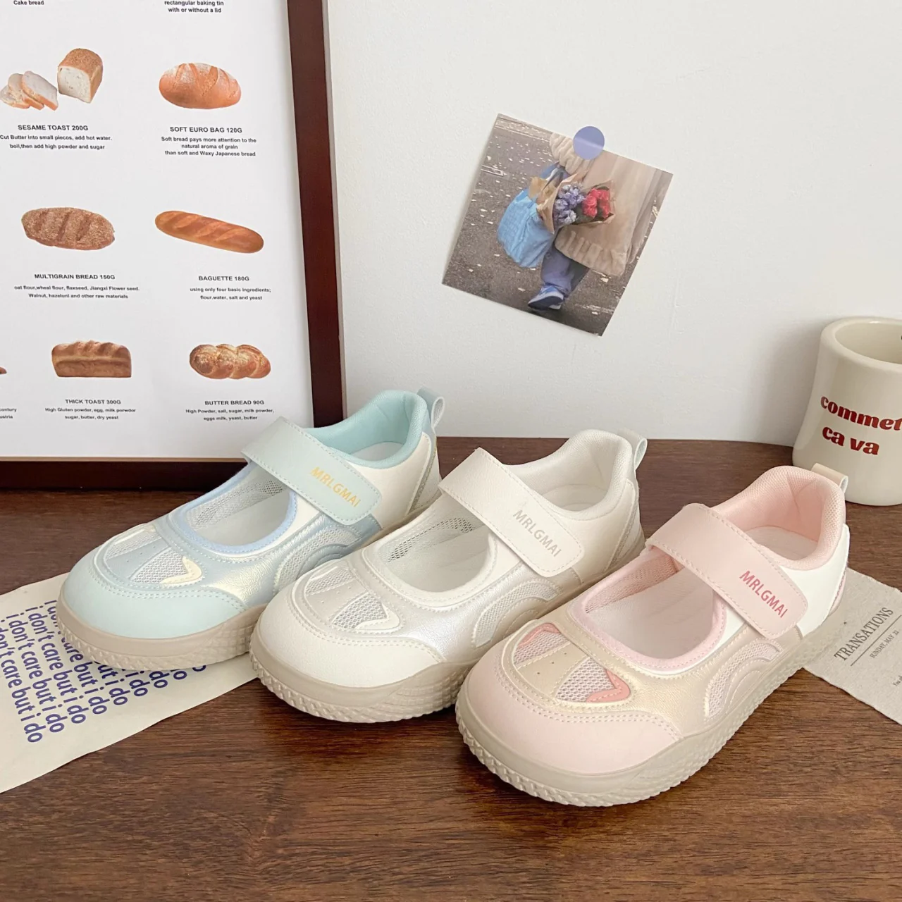 Damen Sportliche Klettverschluss-Sneaker mit atmungsaktivem Obermaterial und dämpfender Sohle Heidi Mode - Image 4