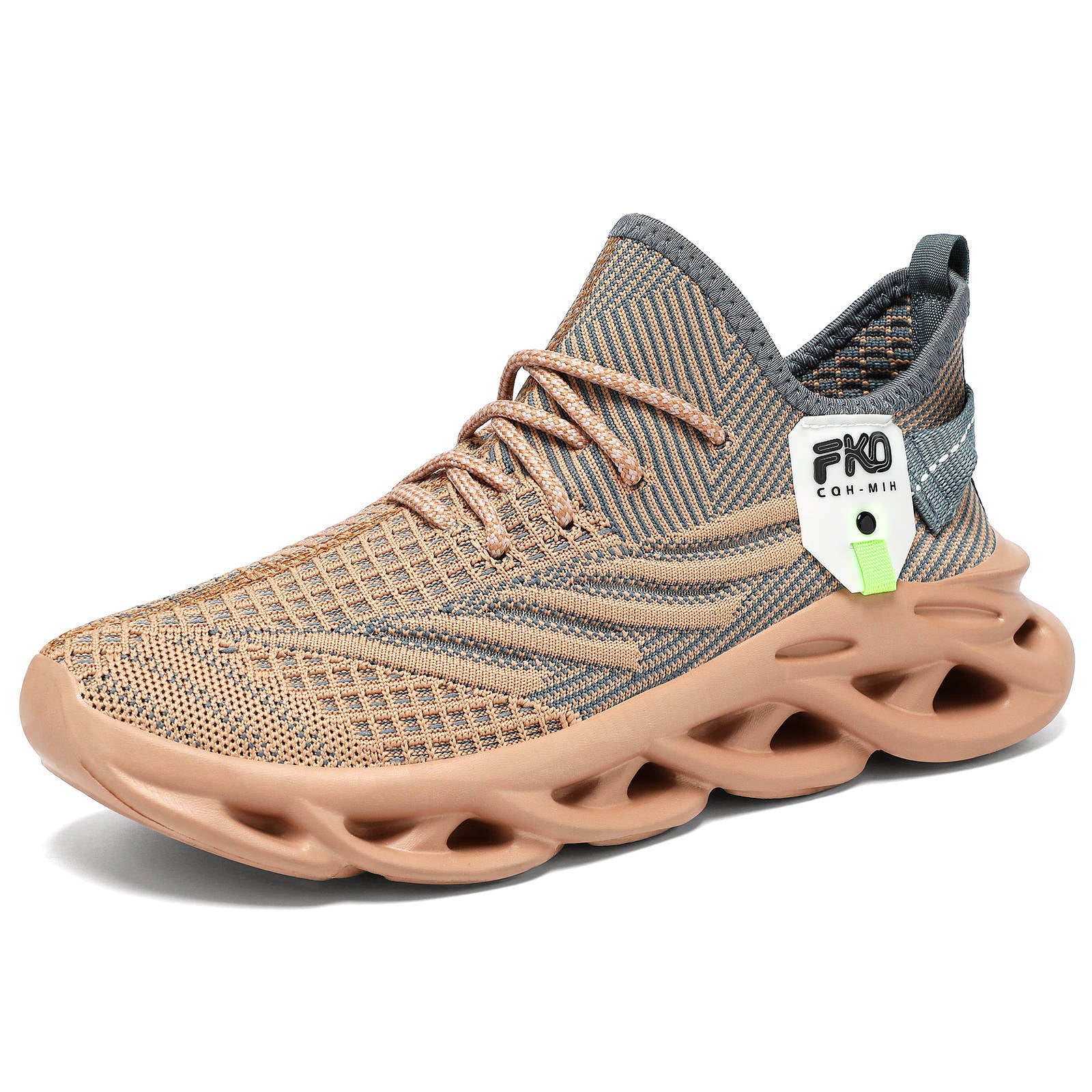 Damen Sportliche Knit-Sneaker mit elastischem Halt und dämpfender Sohle Heidi Mode - Image 6