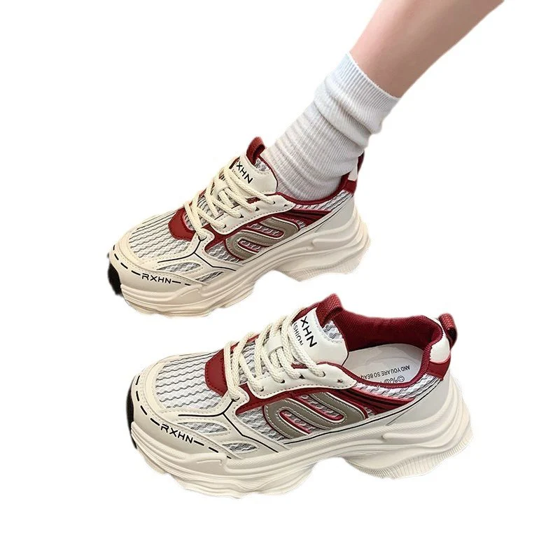 Damen Sportliche Komfort-Sneaker mit atmungsaktivem Mesh und dämpfender Sohle Heidi Mode - Image 5