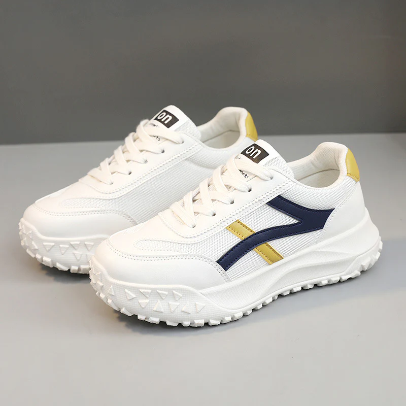 Damen Sportliche Komfort-Sneaker mit rutschfestem Profil und atmungsaktiver Obermaterialstruktur Heidi Mode - Image 7