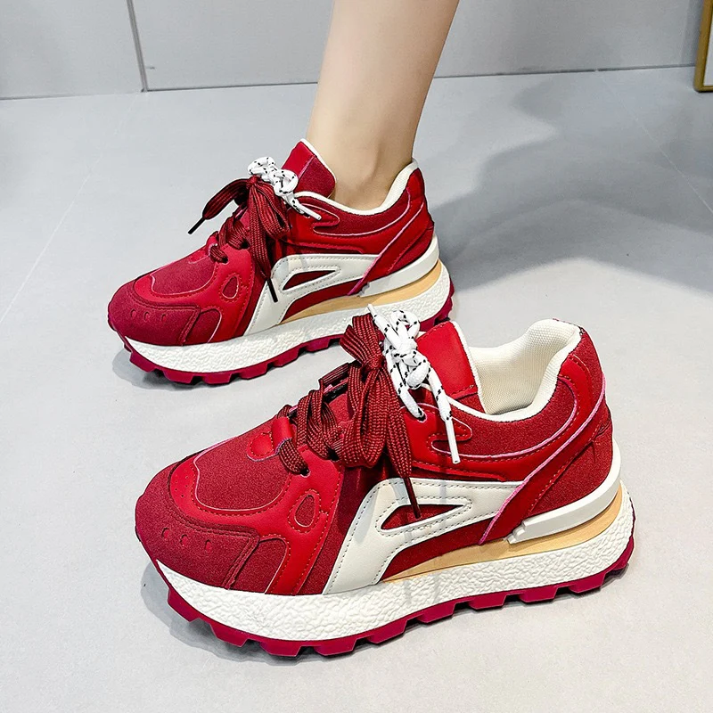 Damen Sportliche Komfort Sneakers mit dämpfender Sohle und einzigartigem Design Heidi Mode - Image 2