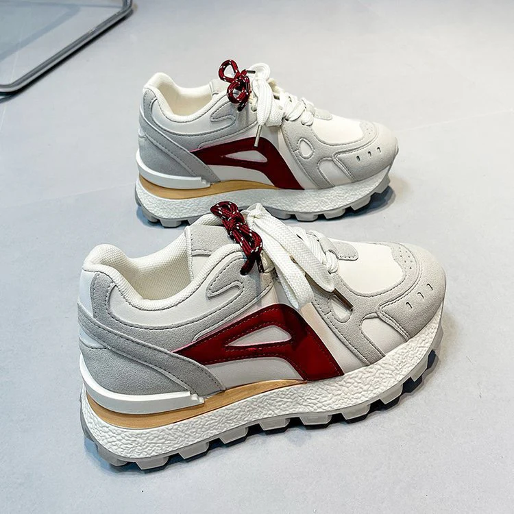 Damen Sportliche Komfort Sneakers mit dämpfender Sohle und einzigartigem Design Heidi Mode - Image 3