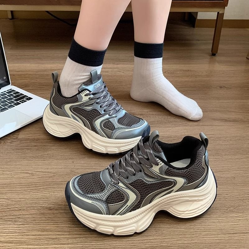 Damen Sportliche Lauf-Sneaker mit atmungsaktivem Mesh-Obermaterial Heidi Mode - Image 4