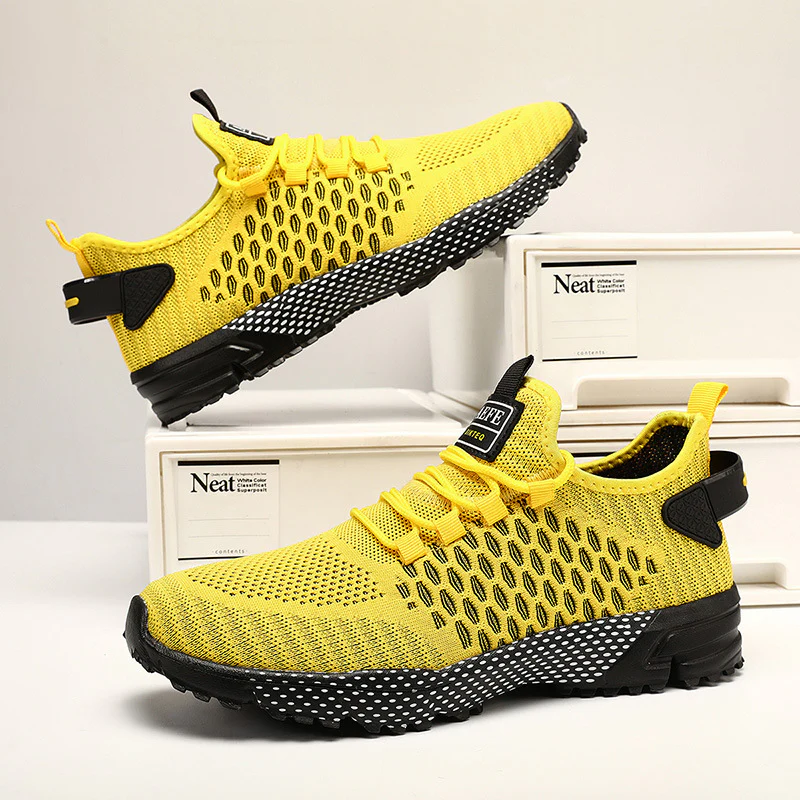 Damen Sportliche Lauf-Sneaker mit atmungsaktivem Mesh-Obermaterial und dämpfender Sohle Heidi Mode - Image 6