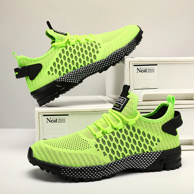 Damen Sportliche Lauf-Sneaker mit atmungsaktivem Mesh-Obermaterial und dämpfender Sohle Heidi Mode - Image 7