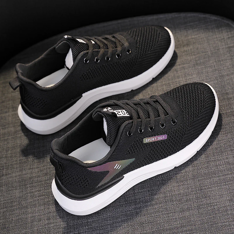 Damen Sportliche Lauf-Sneaker mit atmungsaktivem Mesh-Obermaterial und innovativer Dämpfungstechnologie Heidi Mode - Image 2